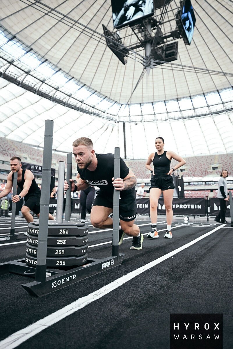 Deividas training as a hybrid athlete